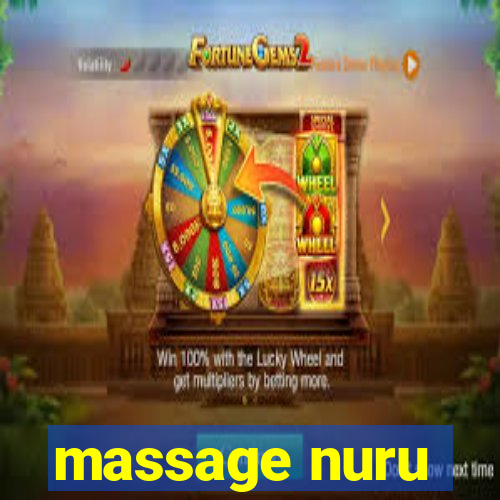 massage nuru